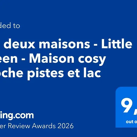 Les Deux Maisons - Little - Maison Cosy Proche Pistes Et Prázdninový dům Gérardmer